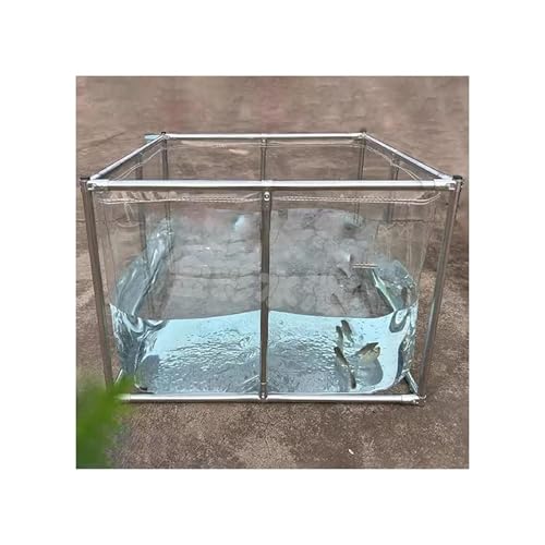 Estanque de PVC de 0,8 mm transparente y resistente para peces 2