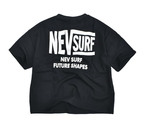 [SHISKY] NEVSURF T�V���c BIG�V���G�b�g �������T�C�Y �o�b�N�v�����g ���� �L�b�Y �j�̎q ���̎q �q���� 110cm N23-00�y16-4�z �u���b�N