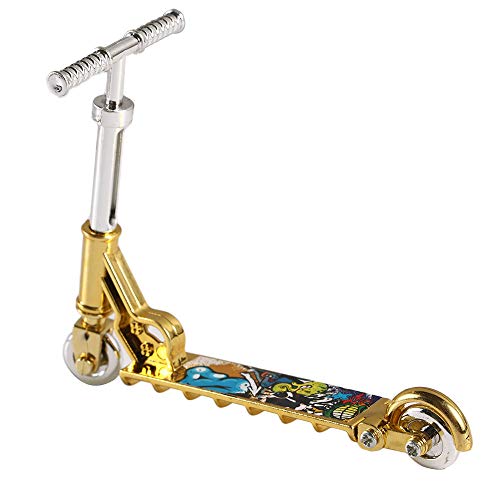 Weisha Mini Finger Scooter Two Wheel Scooter Children's Educational Toys Finger Scooter Bike Plastic Fingerboard Skateboard Simulation Toy(Style A) #TOP5