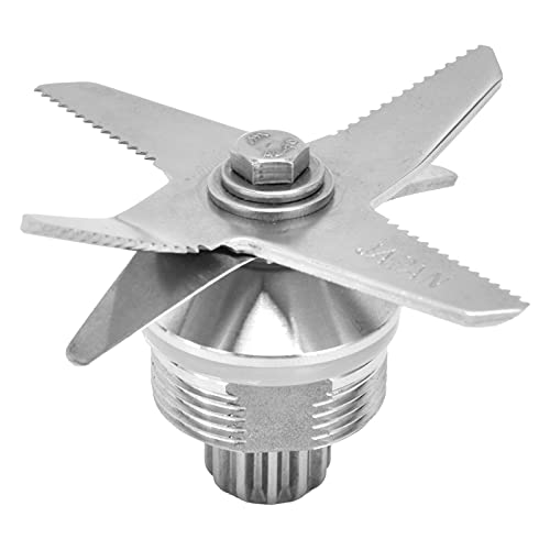 Blender Blade Replacement Part, Stainless Steel Widen 6 Leaf Blade Juicer Assembly Replacement Parts Accessories