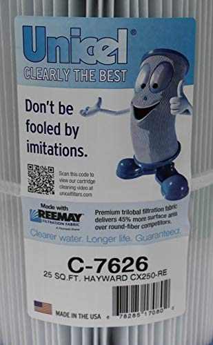 Unicel 4 C-7626 Spa Pool Replacement Cartridge Filters Sq Ft Hayward Cx250Re #TOP7