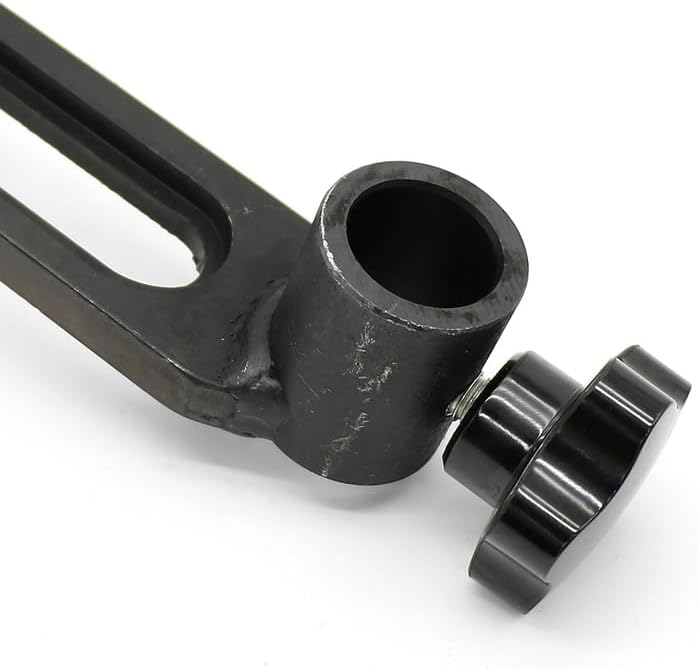1Piece 16MM/20MM/25.4MM Aperture Woodworking Turning Small Lathe Tool Holder Base Tool Steel Rest Base DIY Lathe Accessories (25.4MM Hole)