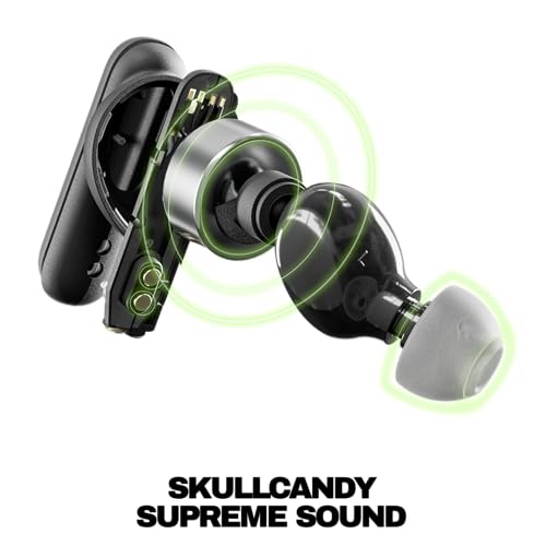 Image of Skullcandy Smokin' Buds Wireless Noise Isolating Earbuds - Preppy Blue