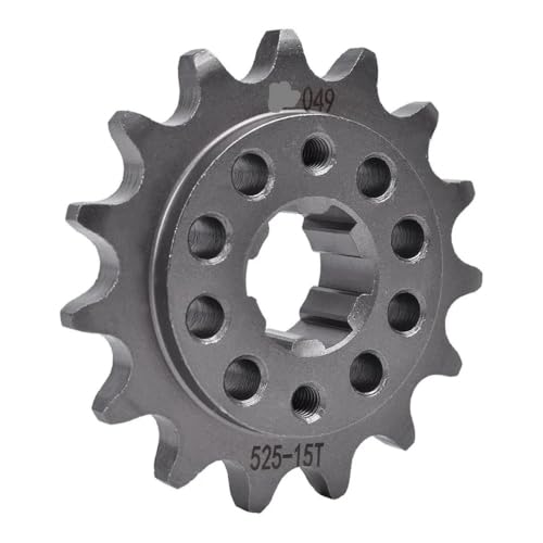 Pignon de moto chaîne 525 en acier forgé durable pour XBR 500