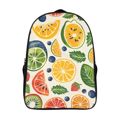 Mochila infantil de frutas con diseño 3D impermeable para comodidad diaria escolar de niños