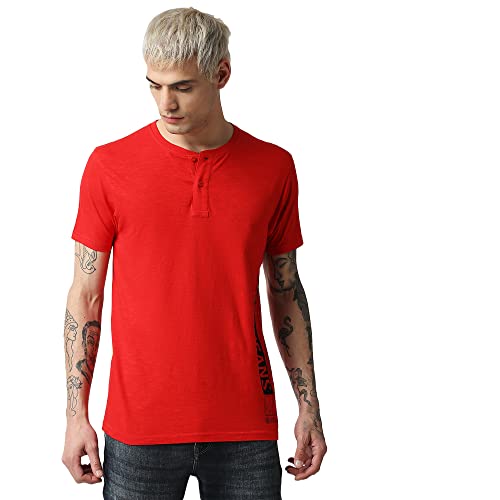 Image of Pepe Jeans Innerwear Men's Solid Slim Fit T-Shirt