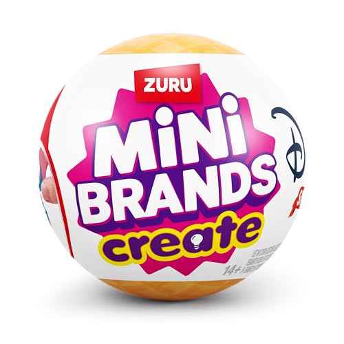 ZURU Mini Brands - Snacks miniatura de Disney, 1 cápsula