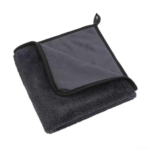 Aprilsunnyzone Lot de 3 serviettes en microfibre super absorbantes pour le lavage de voiture, les maisons et les salles de bain avec fonction de séchage rapide 40 x 60 cm
