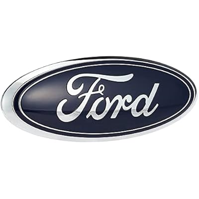 Genuine Ford AA8Z-9942528-A Nameplate, DARK BLUE, 9 x 3.5 INCHES