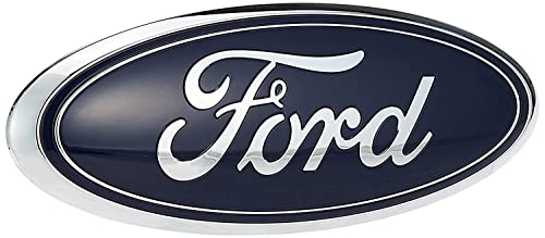 Genuine Ford AA8Z-9942528-A Nameplate DARK BLUE, 9 x 3.5 INCHES by Ford - Used condition - CA$17.39