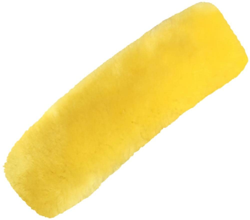 Imbottitura per Cintura di Sicurezza Protezione per Le Spalle, Imbottitura da Viaggio Copri Cintura di Sicurezza per Auto (Giallo Limone)