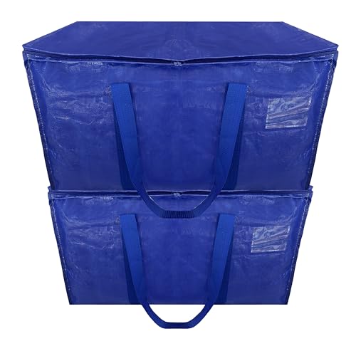 UBMOVE Storage Totes Moving Bags Heavy Duty Zipper Perfect For Moving Boxes