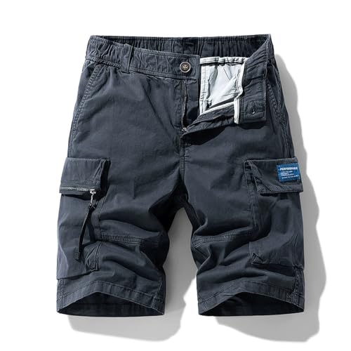Short cargo homme taille élastique pour éviter la chaleur et transpirer moins