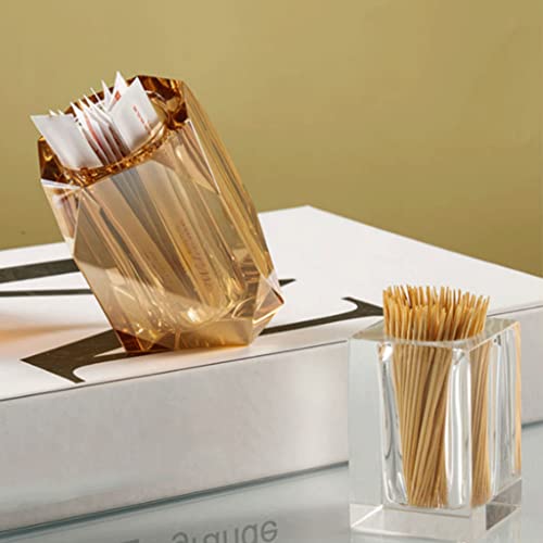 Distributeur de cure-dents transparent idéal pour apéritif convivial