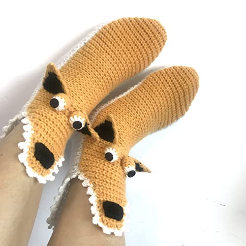 Autumn and Winter Cartoon Anime Floor Socks Ice Age Squirrel Warm Medium Sleeve Woolen Socks3