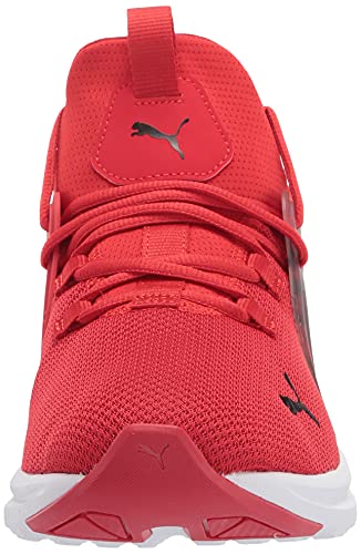 Image of PUMA Men's Enzo 2 Sneaker, 0, High Risk Red /Black, 8.5