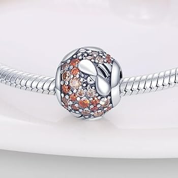 Bedels voor armband Infinity Rosé Zilver 925 Sterling - Geschikt voor