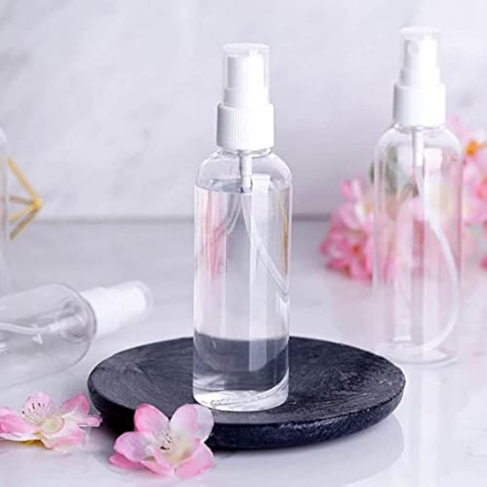Plastic Empty Refillable Fine Quality Spray Bottle Set