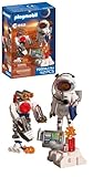 PLAYMOBIL Space Astronauta de la ESA con Robot | Con vehículo explorador marciano, estación de análisis y 3 muestras de rocas | Investigación espacial | Diversión para niños a partir de 4 años | 72014