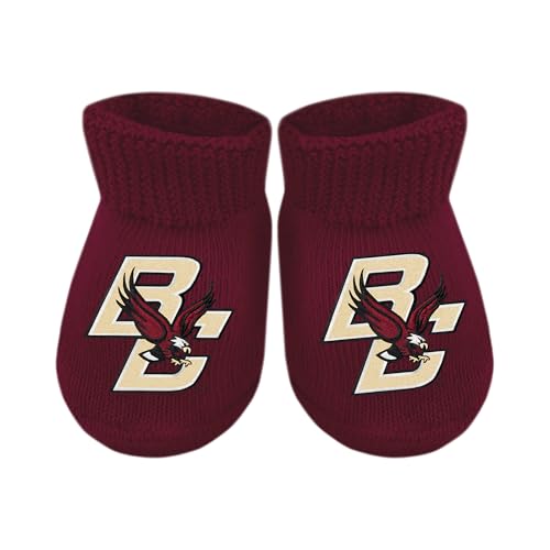 Baby Bootie Sock - Boston College Eagles - Maroon - Newborn - 6 Mos