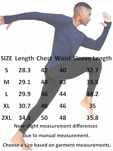 CADMUS Men's Hiking Workout Shirts, UPF 50+, Thumb Holes, Rash Guard,Fishing,Running, Athletic Long Sleeve,1 or 4 Packs3