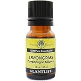 Lemongrass 100% Pure Essential Oil - 10 ml