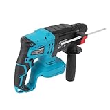 SDS-Plus Rotary Hammer Drill for Makita 18V Battery,Max Drilling Diameter 1-1/8",2 Joules Cordless Hammer Drill for Concrete Masonry,Stones, Cement,Tool Only - Image 2