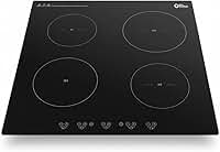 Cooktop Indução 4 Bocas 7200w Turbo Touch Preto | Sou Energy