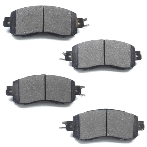 GuuYebe 4 Pcs Ceramic Brake Pads Front Set, For Nissan