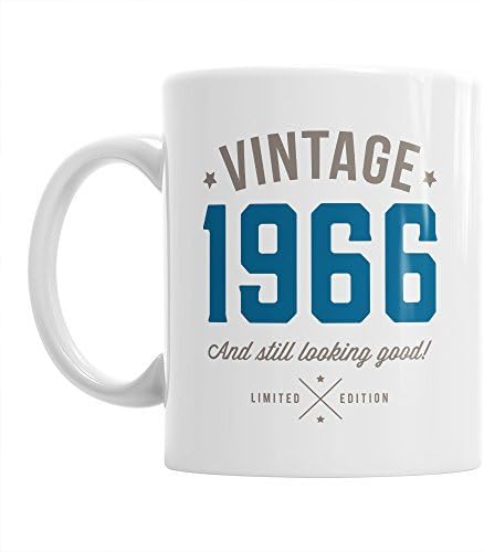 50th Birthday Gift Vintage Blue 1969 for Men Present Keepsake Coffee Mug