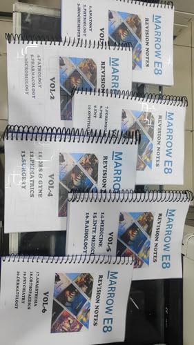 Image of RAPID REVISION EDITION-8 MARROW DIGITAL COLOURED PRINT WITH ALL-19+1INTIGRATED MEDICINE WITH SPIRAL BINDING VOL-1,2,3,4,5,6 ALL-6 VOLUMES