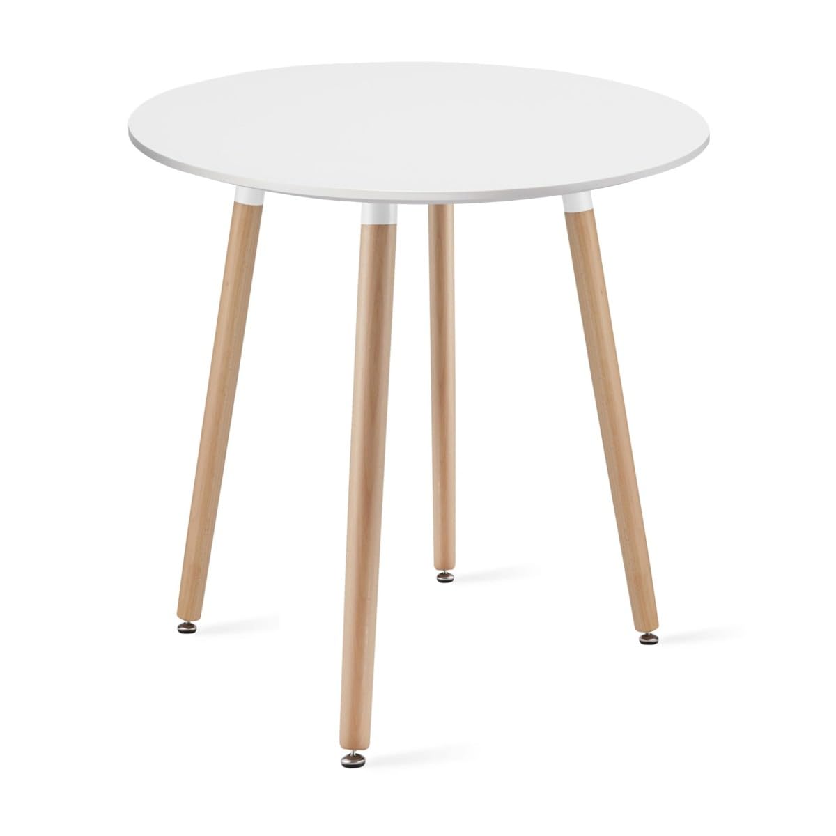 Mesa Redonda Comedor 60 cm Compacta y Ajustable