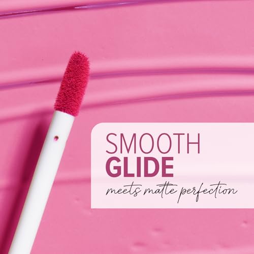 Image of Mila Beaute Locked In Lips Transfer Proof Liquid Lipstick | 12 Hrs Non Transfer | Highly Pigmented and Hydrating | Transfer Proof Formula with Hyaluronic Acid | Smooth Glide Application - (Sour Punch, 4.5 ml)