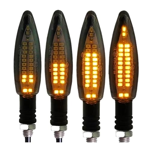 Clignotant pour moto avec relais intégré feux indicateurs étanches universels 4pcs