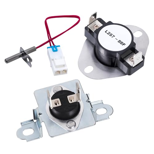 BlueStars 6931EL3003D & 6323EL2001B & 6931EL3001E Dryer Thermostat Kit