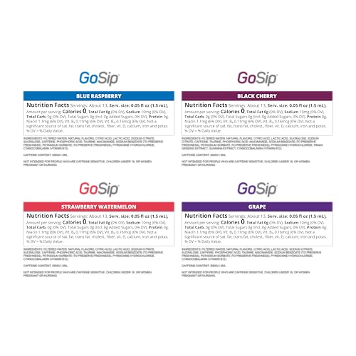 Image of Cirkul GoSip 24-Pack Liquid Caffeine Sticks. 0 Sugar, 0 Cal, No Powder