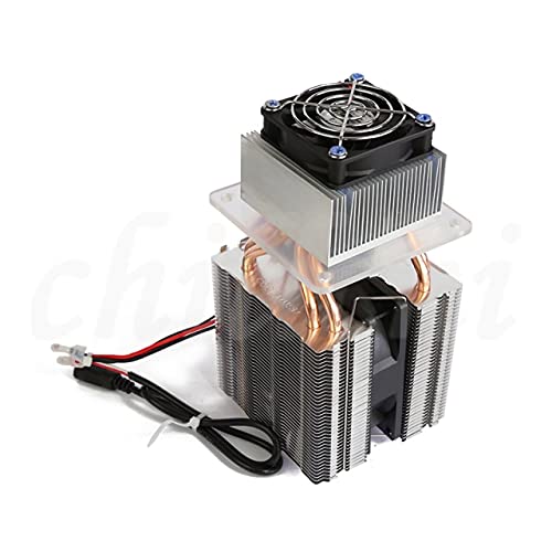 DIY semiconductor Refrigeration chip Homemade Small Refrigerator Small air Conditioner Cooling kit - (Color: Orange)