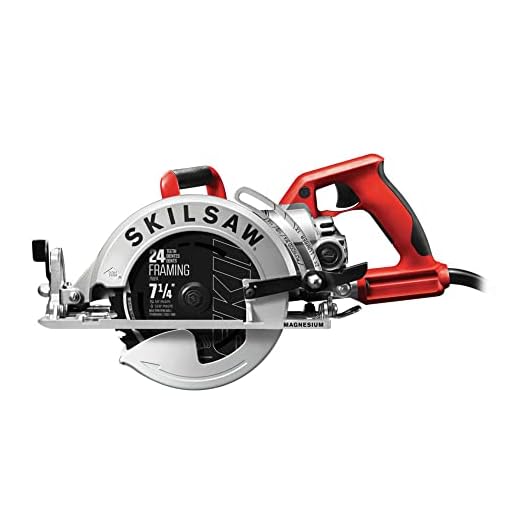 SKIL 7-1/4 In. Lightweight Worm Drive Circular Saw With Twist Lock Plug- SPT77WML-71