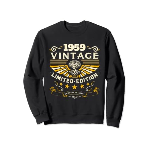 Camisetas vintage de 1959 para hombre, retro, divertidas, cumpleaños de 1959 Sudadera
