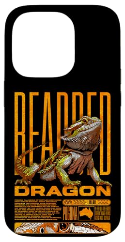 フトアゴヒゲトカゲ 爬虫類キーパー ビアディ トカゲ ストリートウェア スマホケース iPhone 14 Pro 用