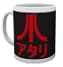 Produktbild PQube Fuji Logo Tasse, Porzellan, Schwarz, 8 X 11 X 9 cm