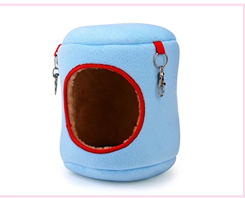 TREESTAR Maison pour Petit Animal Lavable Nid de Hamster Maison de Cochon d'Inde Jouet Hamster Sac de Couchage pour Hamster, Hérisson, Cochon d'Inde, Cochon néerlandais