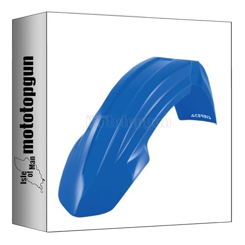 Garde-boue avant bleu YZ 250 F pour remplacer un plastique cassé