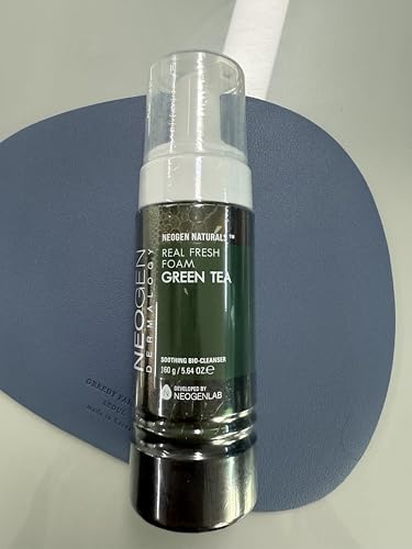 NEOGEN Real Fresh Foam Cleanser, Green Tea 5.6 Fl Oz (160g) - Soothing & Hydrating Gentle Cleansing Foam with Real Green Tea Extract, Clean Beauty - Korean Skin Care - Image 10