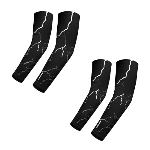 Image of Autofy Active-Fit 240 GSM Printed Outdoor Indoor Use Unisex Arm Sleeves with UV Tan Protection & Compression Cooling Effect for Men Women Kids