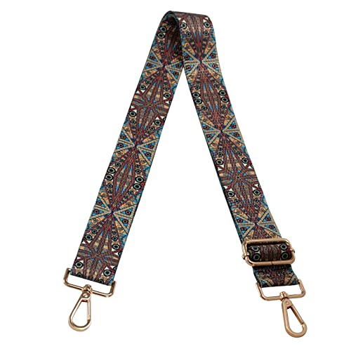 Crossbody Strap for Purses Replacement Adjustable Guitar Multicolor Style Handbag