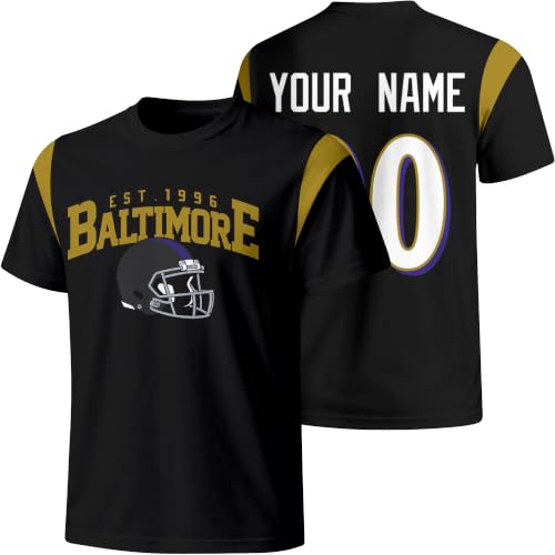 Image of ANTKING T Shirt Custom Short Sleeves for Youth Men Women | Crew Neck T Shirt with Custom Name Gift