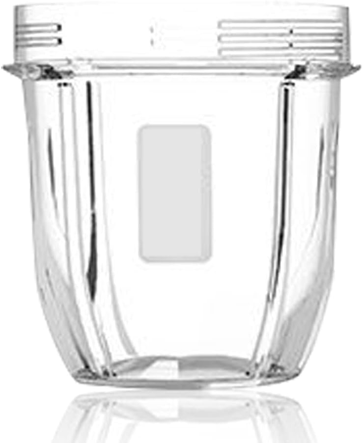2 Replacement Parts 12oz cups For Auto-iQ Ninja cups BL480/BL480D/481/482/487A/488W/490/491/492/492W/640/642/642W/642Z/680A/682BN400, BN400C, BN401, BN401C,CL401A, CL405CO/ BN750, BN750C, BN751 (2)