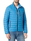 camel active Herren Jacke Leichte Steppjacke Ohne Kapuze, Dunkelblau (Night Blue), 54