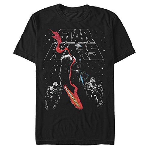 T-shirt Star Wars Dark Vador noir pour homme vêtement coton col rond taille M